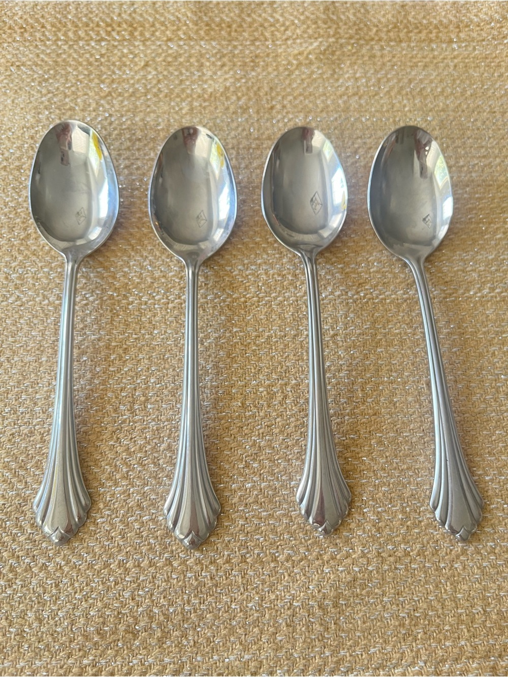 ONEIDA Bancroft (Stainless) Soup Spoons (4)